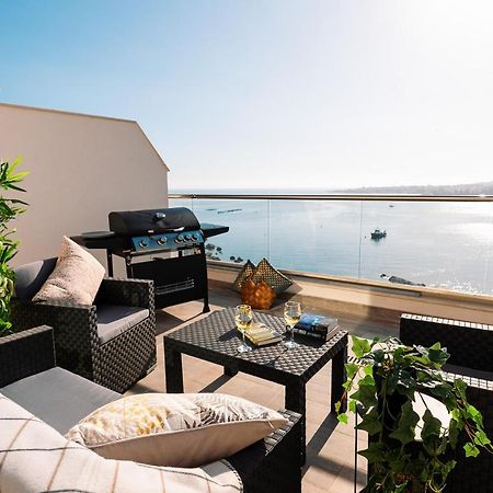 Апартаменты Insta Worthy Gorgeous Seaview Penthouse Сент-Полс-Бей Экстерьер фото